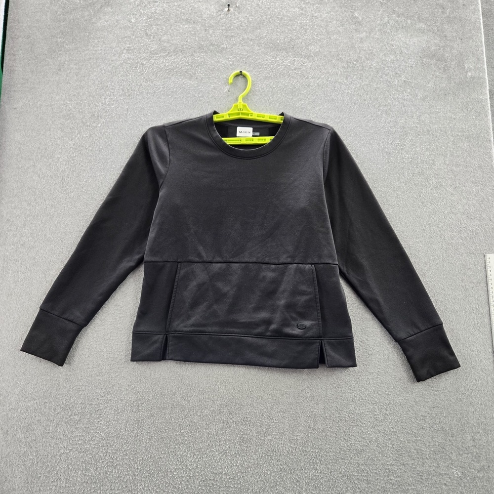5.11 Women Sweatshirt M Black Fleece Elizabeth Crew Long Sleeve Pullover